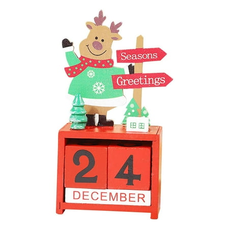 Ranliy Christmas Calendar Countdown Decorations Christmas Snowman Christmas Wooden Christmas Deer Display Window Decoration
Ranliy Christmas Calendar Countdown Decorations Christmas Snowman Christmas Wooden Christmas Deer Display Window Decoration