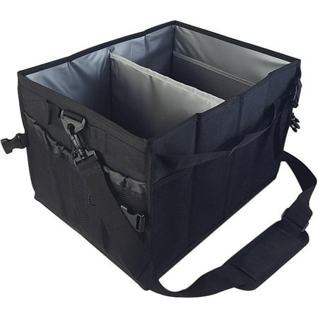 Camping Bag - Folding Barbecue with Separate Compartments - Bag Portable Tote Bag Picnic Essentials for Flatware Condiments
Camping Bag - Folding Barbecue with Separate Compartments - Bag Portable Tote Bag Picnic Essentials for Flatware Condiments