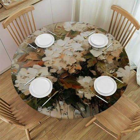 TIAOTIAOHOU Flowers Round Table Cover Waterproof Resistant Fabric 100% Polyester Fiber 54-58
TIAOTIAOHOU Flowers Round Table Cover Waterproof Resistant Fabric 100% Polyester Fiber 54-58