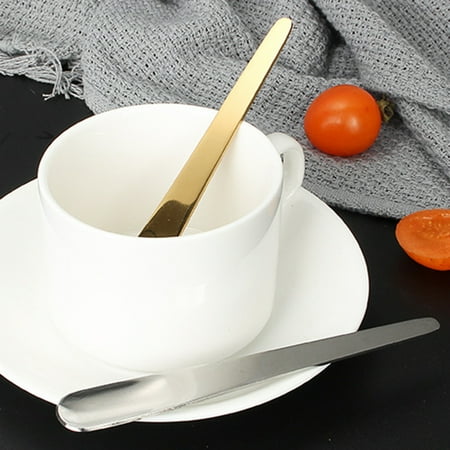 Xinhuadsh 5Pcs/Set Coffee Spoon Mirror Polished Long Handle Flat Minimalist Stainless Steel Food Grade Dessert Salt Scoop Kitchen Supplies
Xinhuadsh 5Pcs/Set Coffee Spoon Mirror Polished Long Handle Flat Minimalist Stainless Steel Food Grade Dessert Salt Scoop Kitchen Supplies