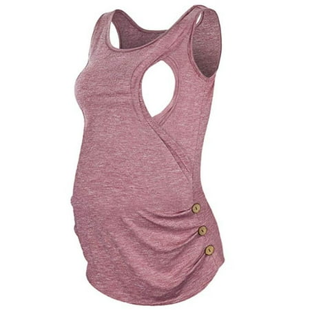 Maternity Shirts For Pregnant Women Maternity Clothes Breastfeeding Sleeveless Vest Tops T-shirt
Maternity Shirts For Pregnant Women Maternity Clothes Breastfeeding Sleeveless Vest Tops T-shirt
