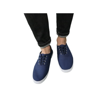 Rockomi Unisex Flats Comfort Casual Shoe Canvas Work Shoes Womens Rubber Sole Lightweight Loafers Wear Resistant Slip-On Sneakers Blue 6
Rockomi Unisex Flats Comfort Casual Shoe Canvas Work Shoes Womens Rubber Sole Lightweight Loafers Wear Resistant Slip-On Sneakers Blue 6