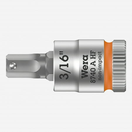 Wera 003386 8740 A 1/4 Drive Zyklop Hex-Plus Bit Socket with Holding Function 3/16
Wera 003386 8740 A 1/4 Drive Zyklop Hex-Plus Bit Socket with Holding Function 3/16