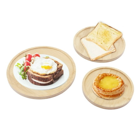 3 Pcs Round Bamboo Tray Restaurant Dessert Bread Food Pan Coffee Tea Plate Barbecue Tray
3 Pcs Round Bamboo Tray Restaurant Dessert Bread Food Pan Coffee Tea Plate Barbecue Tray