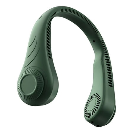 Portable Leafless Hanging Neck-Fan Comfortable Cooling Neckband Electric Coole