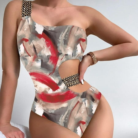 Leutsin Bodysuit for Women Tummy Control Shapewear Seamless Women s Fashion Bikini Set Swimsuit Two Piece Filled Print Swimwear Beachwear
Leutsin Bodysuit for Women Tummy Control Shapewear Seamless Women s Fashion Bikini Set Swimsuit Two Piece Filled Print Swimwear Beachwear