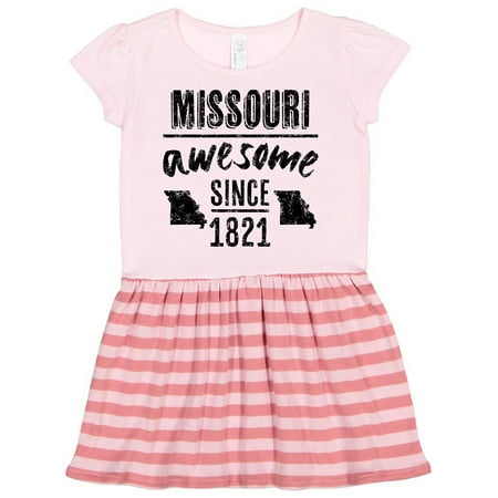 Inktastic Missouri Awesome Since 1821 Gift Toddler Girl Dress
