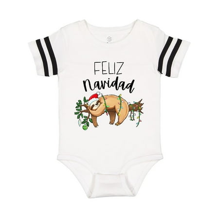 Inktastic Feliz Navidad Cute Christmas Sloth in Hat and Lights Gift Baby Boy or Baby Girl Bodysuit
Inktastic Feliz Navidad Cute Christmas Sloth in Hat and Lights Gift Baby Boy or Baby Girl Bodysuit