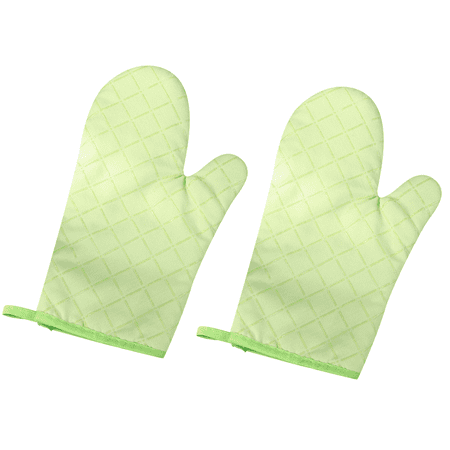 Silicone Oven Mitts Durable Flexible Anti-Slip Textured Grip & Food Grade Oven Mitts for Kitchen Cooking Baking & More Green
Silicone Oven Mitts Durable Flexible Anti-Slip Textured Grip & Food Grade Oven Mitts for Kitchen Cooking Baking & More Green