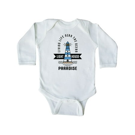 Inktastic Living Life Near The Ocean Lighthouse Paradise Gift Baby Boy or Baby Girl Long Sleeve Bodysuit
Inktastic Living Life Near The Ocean Lighthouse Paradise Gift Baby Boy or Baby Girl Long Sleeve Bodysuit