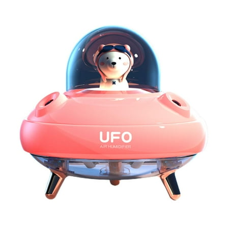 Toma 400ml UFO Double Spray Humidifier with Colorful Lights Cartoon Humidifier Silent Home Water Replenishment
Toma 400ml UFO Double Spray Humidifier with Colorful Lights Cartoon Humidifier Silent Home Water Replenishment