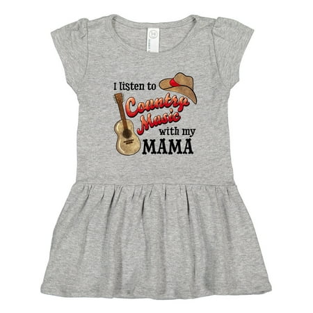 Inktastic I Listen to Country Music with My Mama with Guitar and Hat Gift Toddler Girl Dress
Inktastic I Listen to Country Music with My Mama with Guitar and Hat Gift Toddler Girl Dress