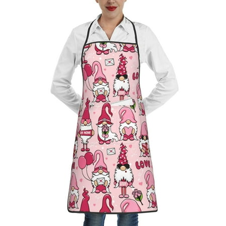 Disketp Garden Gnomes Kitchen Apron with adjustable Aprons for Women with Pockets Cooking Powder Pink Apron
Disketp Garden Gnomes Kitchen Apron with adjustable Aprons for Women with Pockets Cooking Powder Pink Apron