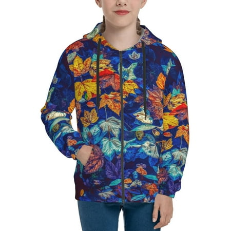 Hoodies for Teen Girls Boys Colorful Fall Leaves Long Sleeve Youth Kids Essentials Zip Up Hoodie Lghtweight Fashion Hoodies & Sweatshirts Jacket Fall Winter Outfits Tops
Hoodies for Teen Girls Boys Colorful Fall Leaves Long Sleeve Youth Kids Essentials Zip Up Hoodie Lghtweight Fashion Hoodies & Sweatshirts Jacket Fall Winter Outfits Tops