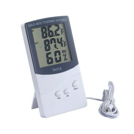 VEAREAR Indoor Outdoor Temperature Humidity Meter Digital Display Thermometer Hygrometer
VEAREAR Indoor Outdoor Temperature Humidity Meter Digital Display Thermometer Hygrometer