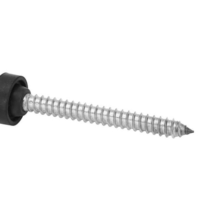 PV Bracket Double Head Screw Double Head Wood Screw Clear Thread 4PCS For Installation