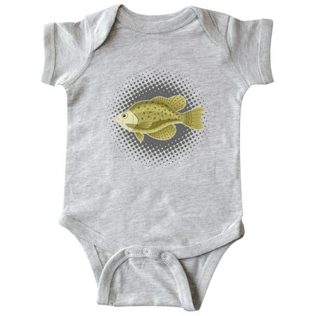 Inktastic Crappie Fish Gift Baby Boy or Baby Girl Bodysuit