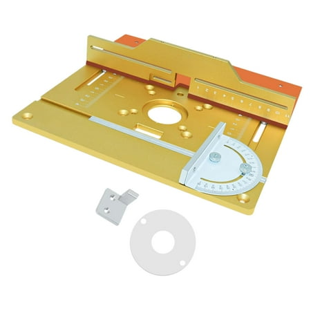 Table Top Insert Mounting Plate Router Table Insert Plate Wood Tools for Woodworking Trimming Machine Trimmer 3 Piece Set 
Table Top Insert Mounting Plate Router Table Insert Plate Wood Tools for Woodworking Trimming Machine Trimmer 3 Piece Set
