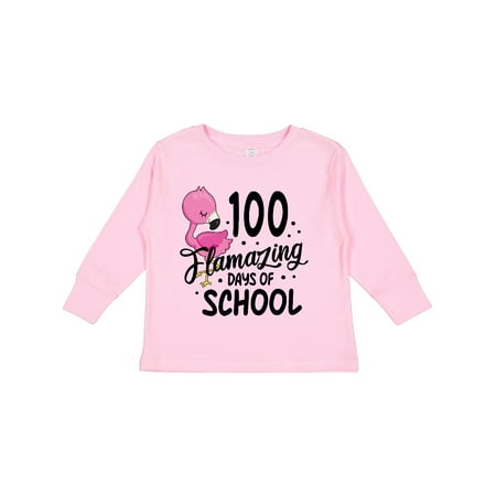 Inktastic 100 Flamazing Days of School with Cute Flamingo Boys or Girls Long Sleeve Toddler T-Shirt
Inktastic 100 Flamazing Days of School with Cute Flamingo Boys or Girls Long Sleeve Toddler T-Shirt