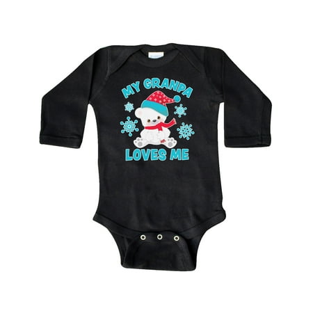 Inktastic Polar Bear My Granpa Loves Me in Santa Hat with Snowflakes Gift Baby Boy or Baby Girl Long Sleeve Bodysuit
Inktastic Polar Bear My Granpa Loves Me in Santa Hat with Snowflakes Gift Baby Boy or Baby Girl Long Sleeve Bodysuit