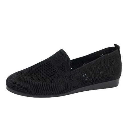 Sexlip Women s Solid Color Round-Toe Flats Shoes - Comfortable Breathable Lightweight Casual Sneakers Black 35
Sexlip Women s Solid Color Round-Toe Flats Shoes - Comfortable Breathable Lightweight Casual Sneakers Black 35