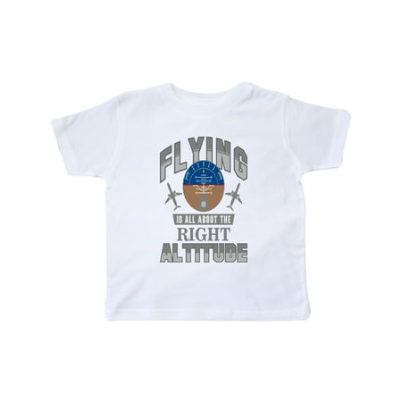 Inktastic Pilot Flying About Right Altitude Gift Toddler Boy or Toddler Girl T-Shirt
Inktastic Pilot Flying About Right Altitude Gift Toddler Boy or Toddler Girl T-Shirt