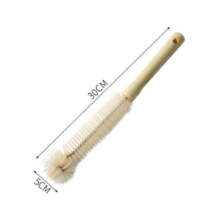 Long Handle Bottle Cup Cleaning Brush Brew Scrubbing Kitchen Cleaner Washer Tool