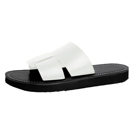 ZIZOCWA Summer Slippers Women Fashion Round Head Thick Bottom Casual Beach Sandals Preppy Style Pu Leather Slippers for Lady Non-Slip Size9
ZIZOCWA Summer Slippers Women Fashion Round Head Thick Bottom Casual Beach Sandals Preppy Style Pu Leather Slippers for Lady Non-Slip Size9