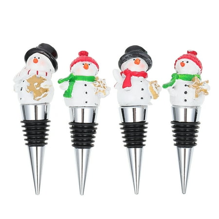 Hemoton Exquisite Christmas Aluminum Alloy Wine Bottle Corks Bottle Sealers for Decoration
Hemoton Exquisite Christmas Aluminum Alloy Wine Bottle Corks Bottle Sealers for Decoration
