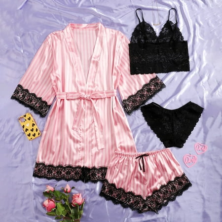 Quealent Lingerie For Women Womens Lingerie Halter V Chemise Sleepwear with Garter Belt Black XL
Quealent Lingerie For Women Womens Lingerie Halter V Chemise Sleepwear with Garter Belt Black XL