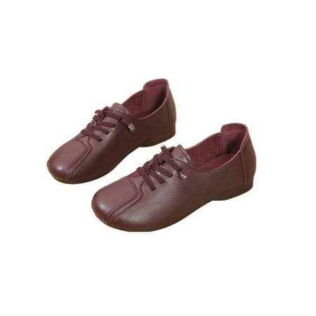 Tenmix Women Flats Slip On Loafers Soft Sole Flat Shoe Comfort Casual Shoes Walking Lightweight Slip-Resistant Moccasins Wine Red 5
Tenmix Women Flats Slip On Loafers Soft Sole Flat Shoe Comfort Casual Shoes Walking Lightweight Slip-Resistant Moccasins Wine Red 5