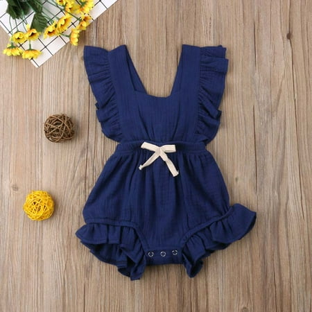 Caitzr Summer Baby Girls Ruffles Romper Fly Sleeve Lacing Up Bow One Pieces Jumpsuits
Caitzr Summer Baby Girls Ruffles Romper Fly Sleeve Lacing Up Bow One Pieces Jumpsuits
