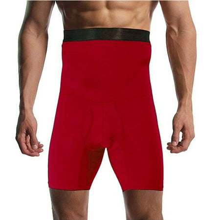 ELFINDEA Mens Underwear Shorts High Waist Slimming Shapewear Belly Girdle Brief Tight Trousers Red 3X
ELFINDEA Mens Underwear Shorts High Waist Slimming Shapewear Belly Girdle Brief Tight Trousers Red 3X