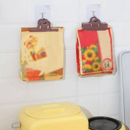 House Chip Bag Clips Covered with Silicone NO More Sharp Edges Color with 4 Different Colors Perfect for Food Bags Air Tight Seal
House Chip Bag Clips Covered with Silicone NO More Sharp Edges Color with 4 Different Colors Perfect for Food Bags Air Tight Seal