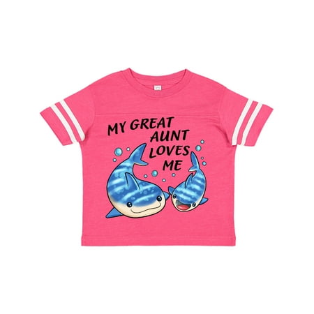 Inktastic My Great Aunt Loves Me- whale shark Gift Toddler Boy or Toddler Girl T-Shirt
Inktastic My Great Aunt Loves Me- whale shark Gift Toddler Boy or Toddler Girl T-Shirt