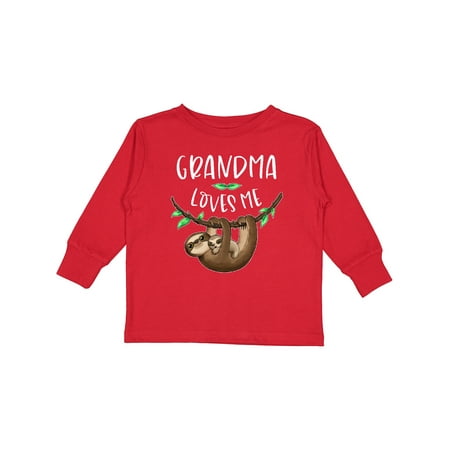 Inktastic Grandma Loves Me Cute Sloth and Baby Gift Toddler Boy or Toddler Girl Long Sleeve T-Shirt
Inktastic Grandma Loves Me Cute Sloth and Baby Gift Toddler Boy or Toddler Girl Long Sleeve T-Shirt