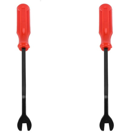 2X Car Door Interior Trim Clip Panel Upholstery Fastener Clip Remover Tool Screwdriver Nail Puller 6 Inch Red
2X Car Door Interior Trim Clip Panel Upholstery Fastener Clip Remover Tool Screwdriver Nail Puller 6 Inch Red
