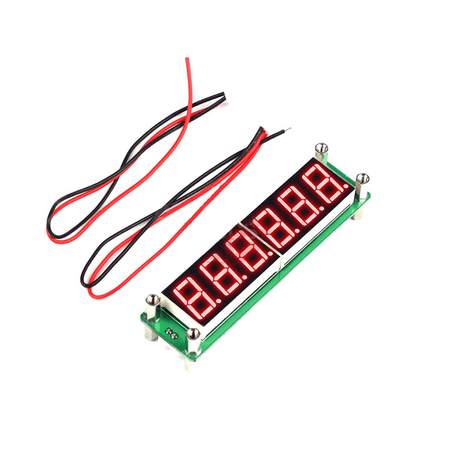 DC 8v~15v 6 Digit Blue LED Display RF Signal Frequency Counter 0.1mhz~65mhz NEW