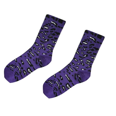3pcs Women Leopard Print Stockings Female Autumn Winter Personality Cotton Long Socks purple
3pcs Women Leopard Print Stockings Female Autumn Winter Personality Cotton Long Socks purple