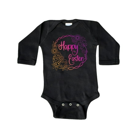 Inktastic Happy Easter Spring Wreath with Eggs and Flowers Gift Baby Boy or Baby Girl Long Sleeve Bodysuit
Inktastic Happy Easter Spring Wreath with Eggs and Flowers Gift Baby Boy or Baby Girl Long Sleeve Bodysuit
