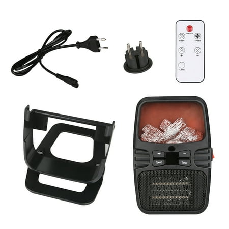 NUOLUX Mini Portable Desk Fan Heater Simulation Fire Stove Electric Warm Air Blower with Extension Cord and Holder without Battery EU Plug
NUOLUX Mini Portable Desk Fan Heater Simulation Fire Stove Electric Warm Air Blower with Extension Cord and Holder without Battery EU Plug