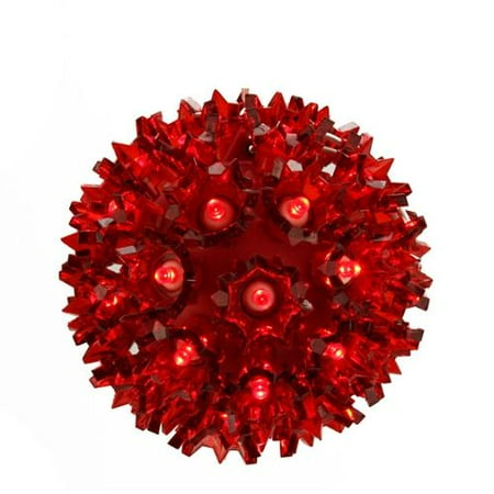 5 quot red led lighted hanging starlight sphere ball christmas 5 quot red led lighted hanging starlight sphere ball christmas
