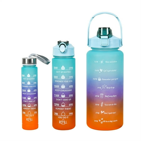 Big Sales! Anckoeil Gradient Sports Mug Set 3PCS Universal Fitness and Sports Water Bottle for Men and Women Cycling Plastic Cup
Big Sales! Anckoeil Gradient Sports Mug Set 3PCS Universal Fitness and Sports Water Bottle for Men and Women Cycling Plastic Cup