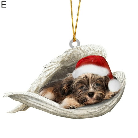 MEIDELI Xmas Dog Pendant Decorative Santa Hat Creative Anti-crack Christmas Tree Pendant
MEIDELI Xmas Dog Pendant Decorative Santa Hat Creative Anti-crack Christmas Tree Pendant