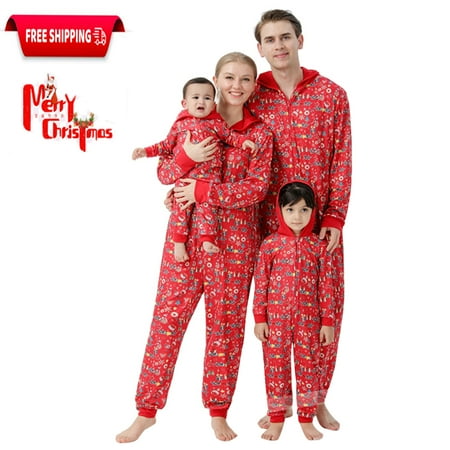 Matching Family Pajamas Sets Christmas PJ s One Piece Zip Up Cartoon Print Hoodie Pajamas
Matching Family Pajamas Sets Christmas PJ s One Piece Zip Up Cartoon Print Hoodie Pajamas