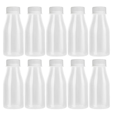 10pcs Milk Bottles with Lids Thickened Yogurt Bottles Multipurpose Beverage Bottles
10pcs Milk Bottles with Lids Thickened Yogurt Bottles Multipurpose Beverage Bottles