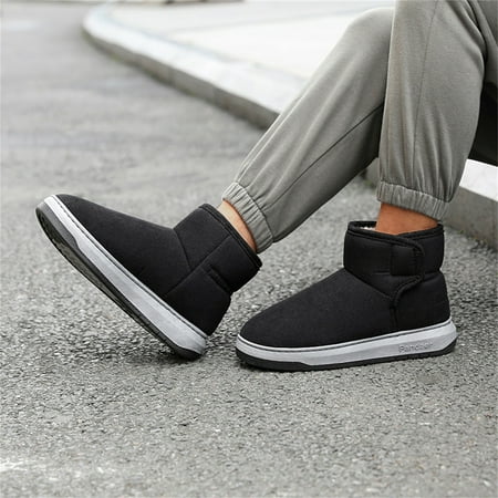 Akiihool Mens Snow Boots Mens Snow Boots Winter Shoes Slip On Ankle Booties Boot for Men Work Office Dress Outdoor Shoes (Black 10.5)
Akiihool Mens Snow Boots Mens Snow Boots Winter Shoes Slip On Ankle Booties Boot for Men Work Office Dress Outdoor Shoes (Black 10.5)