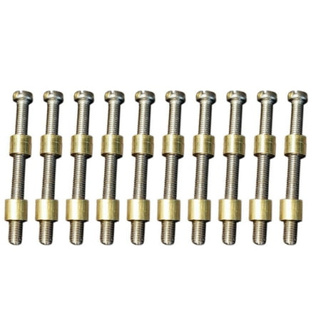Brass screw 8mm 5/16 For LOVELESS BOLTS KNIFE MAKING HANDLE SCALES Set of 10
Brass screw 8mm 5/16 For LOVELESS BOLTS KNIFE MAKING HANDLE SCALES Set of 10