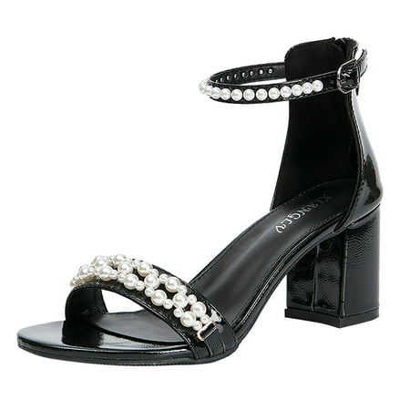 Dyfzdhu Women Buckle Heels Sandals Casual Bling Rhinestone Strap Sandals Open Toe Slide Sandals
Dyfzdhu Women Buckle Heels Sandals Casual Bling Rhinestone Strap Sandals Open Toe Slide Sandals