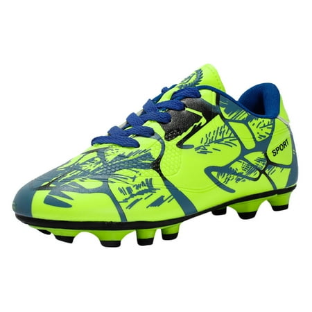 Kid Shoes Couple Outdoor Non-Slip Soccer Shoes Low-Top Training Football Shoes Toddler Sneakers Green 37
Kid Shoes Couple Outdoor Non-Slip Soccer Shoes Low-Top Training Football Shoes Toddler Sneakers Green 37